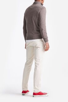 The Michael Half Zip Pull Merino Bruin - XL,XXL