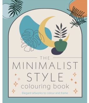 The Minimalist Style Colouring Book - Arcturus Creative Colouring - Willow, Tansy