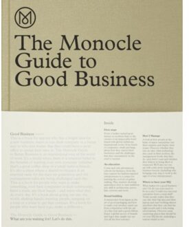 The Monocle Guide to Good Business