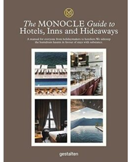 The Monocle Guide to Hotels, Inns and Hideaways - Boek Veltman Distributie Import Books (3899559525)
