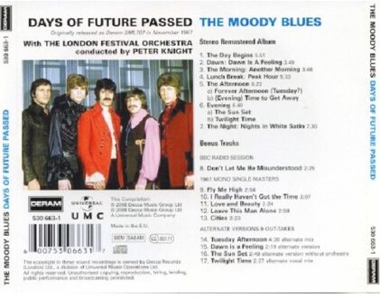 The Moody Blues - Days Of Future Passed (Remastered) | CD