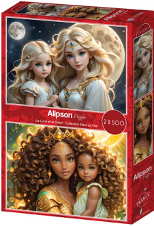 The Moon and the Sun - Mother & Daughter Collection Puzzel (2x 500 stukjes)