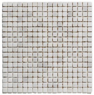 The Mosaic Factory Natural Stone vierkante mozaïek tegels 30x30 cararra anticato