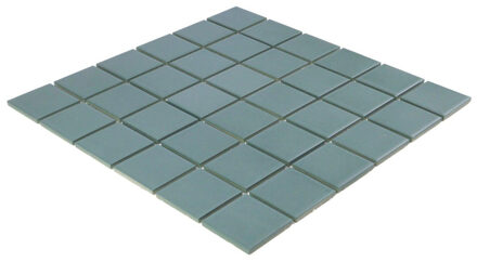 The Mosaic Factory Patterns Mozaïektegel - 30.9x30.9cm - wand en vloertegel - mat - camo green SM48550