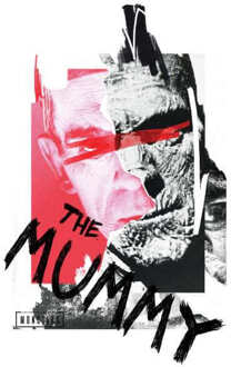 The Mummy Collage Trui - Wit - M