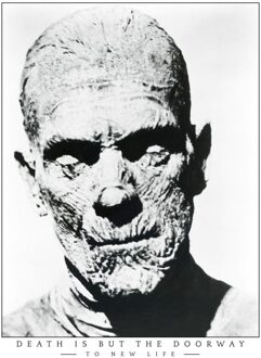 The Mummy Portrait T-shirt - Wit - 3XL