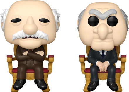The Muppets POP! Television Vinyl Figures 2-Pack Waldorf & Statler 9 cm