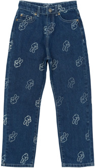 The New jongens jeans Medium denim - 134-140