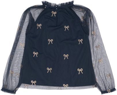 The New meisjes blouse Marine - 146-152