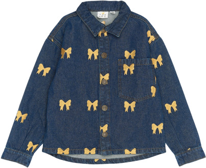 The New meisjes blouse Medium denim - 110-116