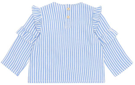 The New meisjes longsleeve Blauw - 104