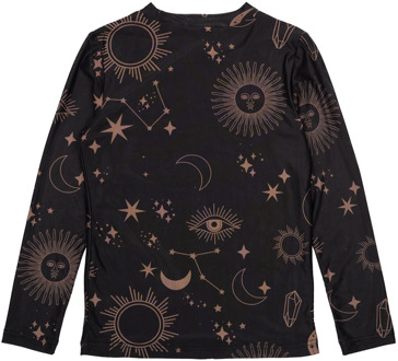 The New meisjes longsleeve Zwart - 110-116