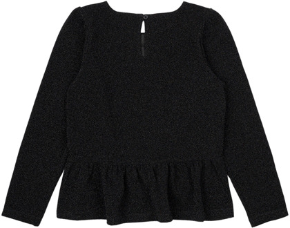 The New meisjes longsleeve Zwart - 98-104