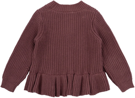 The New meisjes vest Bordeaux - 104