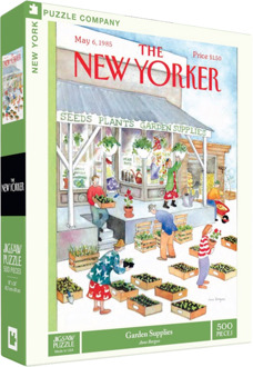 The New Yorker - Garden Supplies Puzzel (500 XXL stukjes)