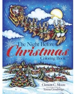 The Night Before Christmas Coloring Book - Dover Christmas Coloring Books - Clement C. Moore