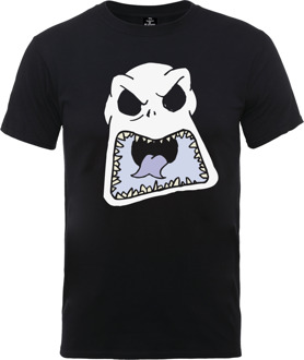 The Nightmare Before Christmas Jack Skellington Boos T-shirt - Zwart - XXL - Zwart