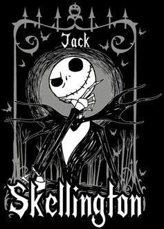 The Nightmare Before Christmas Jack Skellington In Frame Unisex T-Shirt - Black - 4XL Zwart