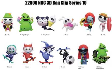 The Nightmare Before Christmas PVC Bag Clips Series 10 Display (24)