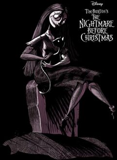 The Nightmare Before Christmas Sally Cat Unisex T-Shirt - Black - 4XL Zwart