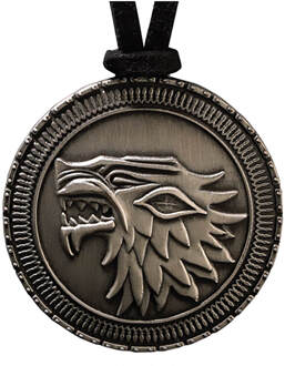 The Noble Collection Game of Thrones Pendant Stark Shield