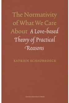 The normativity of what we care about - Boek Katrien Schaubroeck (9058679055)