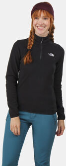 The North Face 100 Glacier 1/4 Zip Fleece Sweater Dames - M