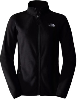 The North Face 100 Glacier Fleece Jack Dames zwart - L