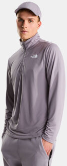 The North Face 24/7 1/4 Zip Tee Grijs - M