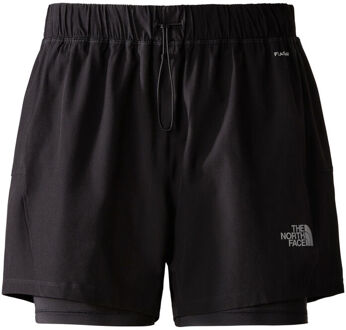 The North Face 2in1 Hardloopshorts Dames zwart - M