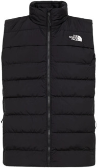 The North Face Aconcagua 3 Mouwloze Puffer Jas The North Face , Black , Heren - Xl,L,M,S