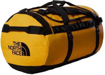 The North Face Base Camp Duffel L summit gold/tnf black Weekendtas Geel - H 41 x B 71 x D 41