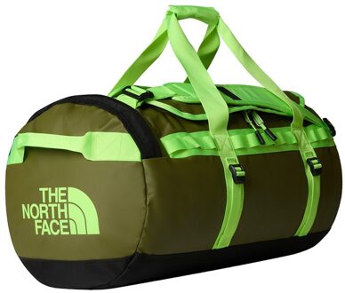 The North Face Base Camp Duffel M forest olive/safety grey Weekendtas Groen - H 35 x B 64 x D 35