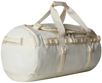 The North Face Base Camp Duffel M white dune/tnf white Weekendtas Wit - H 35 x B 64 x D 35