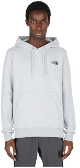 The North Face Bedrukte Hoodie The North Face , Gray , Heren - 2Xl,S