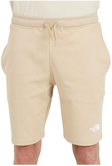 The North Face Beige Graphic Light Heren Shorts The North Face , Beige , Heren - Xl,L,M,S,Xs