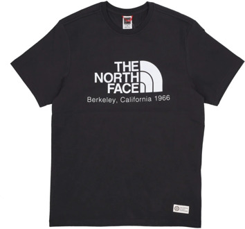 The North Face Berkeley California Tee - Streetwear Collectie The North Face , Black , Heren - Xl,L,M,S