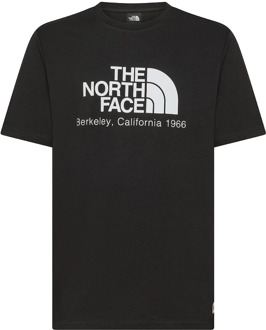 The North Face Berkeley California Zwart T-shirt The North Face , Black , Heren - Xl,L,S