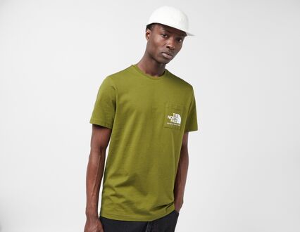 The North Face Berkeley Pocket T-Shirt, Green - S
