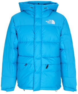 The North Face Blauwe Dons Parka - Streetwear Stijl The North Face , Blue , Heren - L