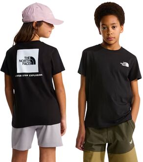 The North Face Box NSE Casual T-shirt Jongens 152 Zwart