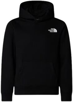The North Face Box Regular Casual Sweater Jongens 140 Zwart