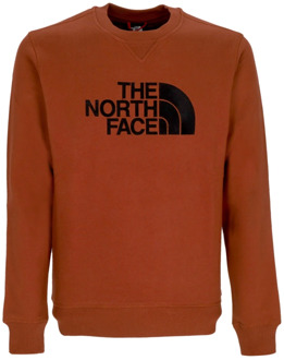 The North Face Brandy Brown Crewneck Sweatshirt Drew Peak The North Face , Brown , Heren - XL