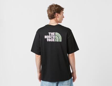 The North Face Bubble Logo T-Shirt, zwart - S