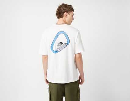 The North Face Carabiner T-Shirt, wit - XL