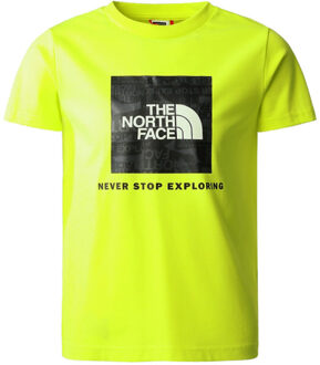 The North Face Casual t-shirt jongens - maat 164 Geel