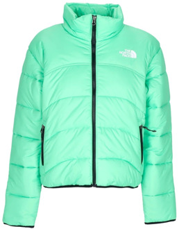 The North Face Chlorofyl Groene Streetwear Jas The North Face , Green , Dames - L,M,S,Xs