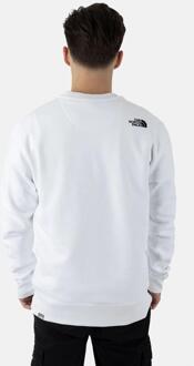 The North Face Drew Peak Crew Neck Sweatshirt in Wit