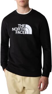 The North Face Drew Peak Sweater Heren zwart - wit - M