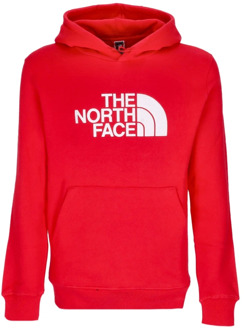 the north face drew peak trui rood heren - XL